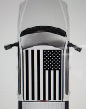 Large American Flag Vinyl Decal Graphics On Roof Your Truck Or Car