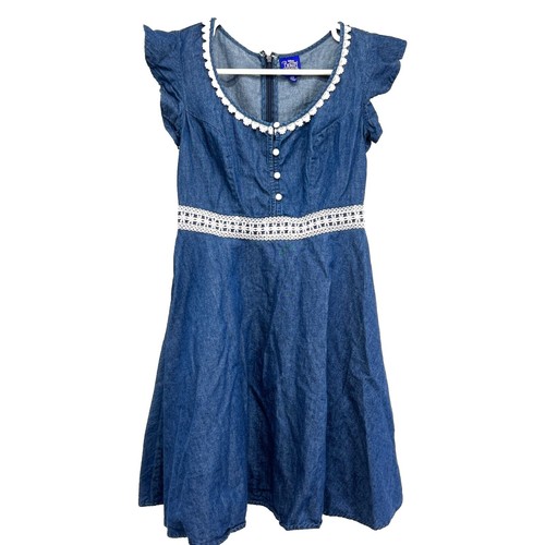 white christmas dresses Ray Denim Mini Dress | Sea Spray Wash main image 0