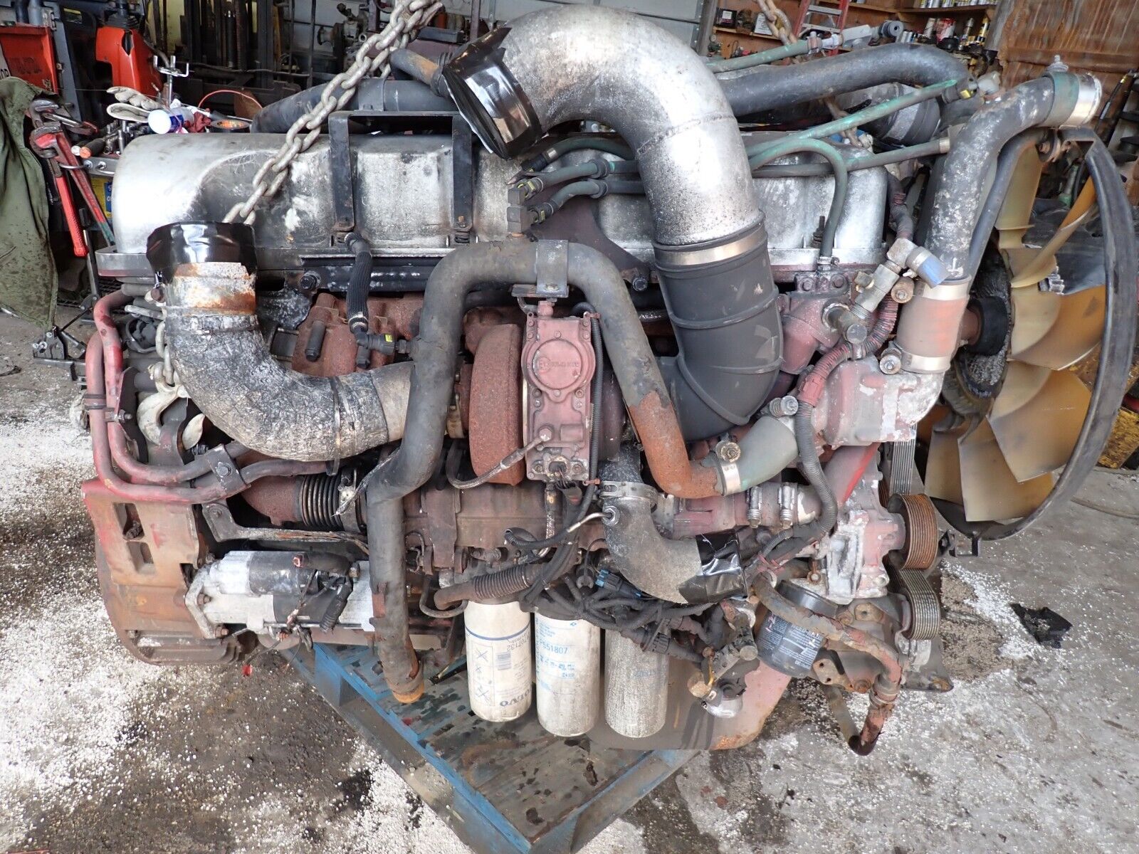 2011 Mack MP7-325M Turbo Diesel Engine STRONG RUNNER! LOW MILES! Truck