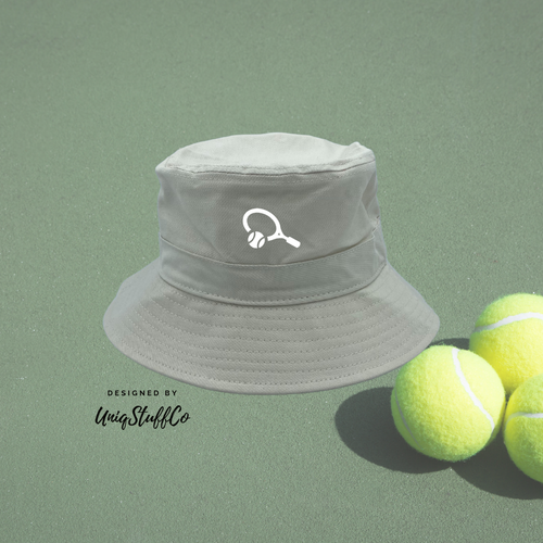 Tennis Baumwolle Bucket Unisex Hut Trendy Outdoor Sommer Strand Urban Freizeit - Bild 9 von 11