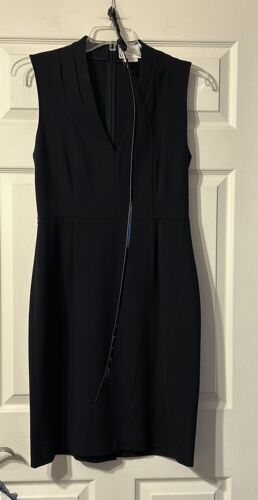 Kate Spade Sleeveless Black Classic Dress With Bel