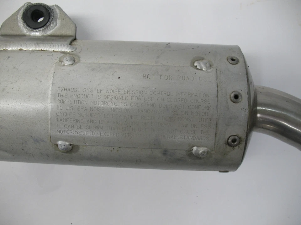 Silenciador silenciador escape Yamaha YZ400 YZ 400 F 1998 5BE-14753-00-00 Foto 3 de 4