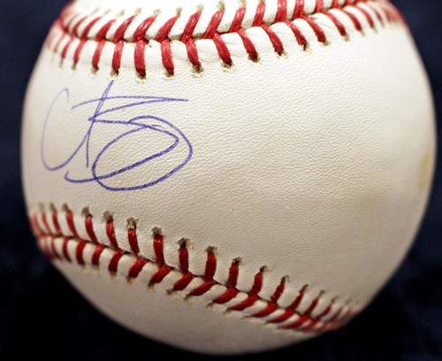 🔷 CURT SCHILLING SIGNED AUTO MLB BASEBALL 3000 STRIKEOUT CLUB HOF STEINER HOLO - Picture 3 of 11