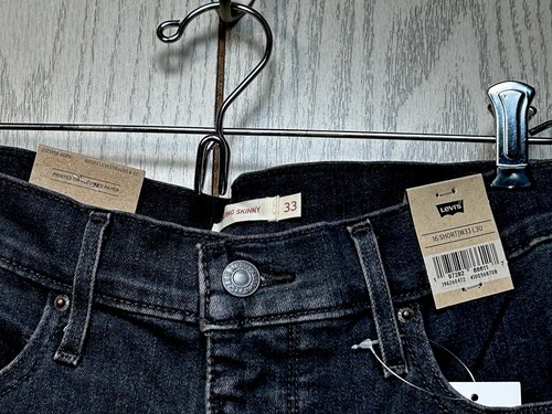 Pantalones de mezclilla ajustados modeladores adelgazantes abdomen tiro medio 16S para mujer Levi's 311 nuevos - Imagen 2 de 6