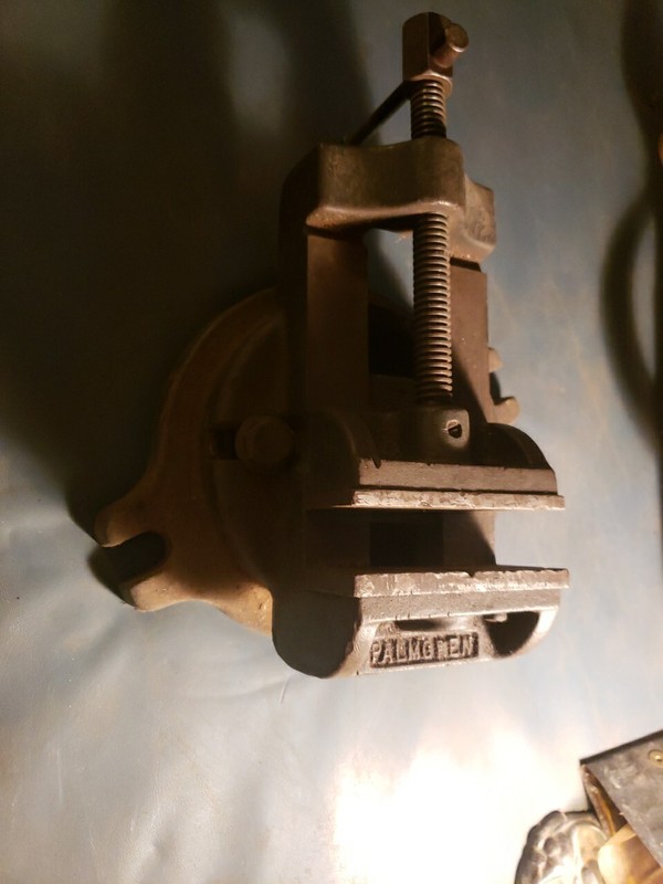 PALMGREN 4" DRILL PRESS / MILLING VISE + GRADUATED SWIVEL BASE 