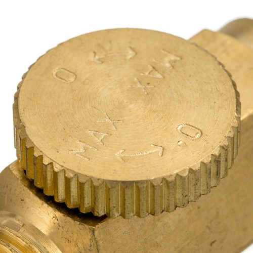 1/4" NPT Thread Brass Inline Regulator Air Compressor Pressure Ball Valve Tool - Bild 6 von 6