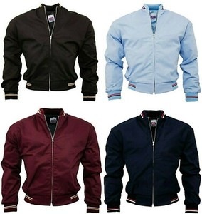 Details zu Men's Monkey Jacket Blue Black Burgundy Skins Ska Mod Light Weight Bomber Jacket Details zu Men's Monkey Jacket Blue Black Burgundy Skins Ska Mod Light Weight Bomber Jacket
