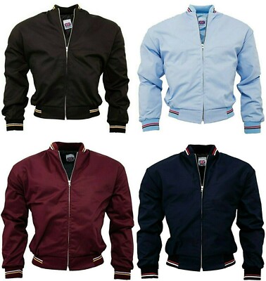 Relco Men/'s Monkey Jacket Navy Blue Bomber Made In England Mod/'s Skinhead/'s Ska