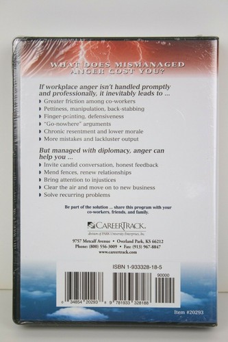 21 Ways to Defuse Anger and Calm People Down CD's 1 - 4 Staver CareerTrack 2005 - Picture 2 of 2
