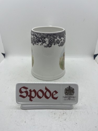 NWT Pimpernel Spode Woodland Golden Retriever 16 Oz Tankard Beer Mug - Picture 4 of 15