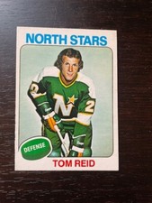 1975-76 O-Pee-Chee OPC set break #277 Tom Reid - Minnesota North Stars NRMT