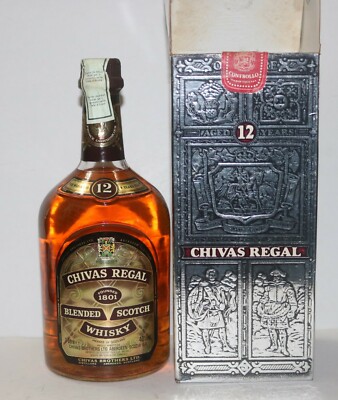 | vintage litro 40% 1 eBay 12 REGAL scotch anni, whisky blended CHIVAS vol.