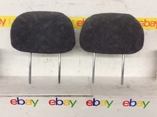 01 02 03 04 05 06 Elantra Front Passenger Driver Headrest SET Cloth BLUE CLEAN