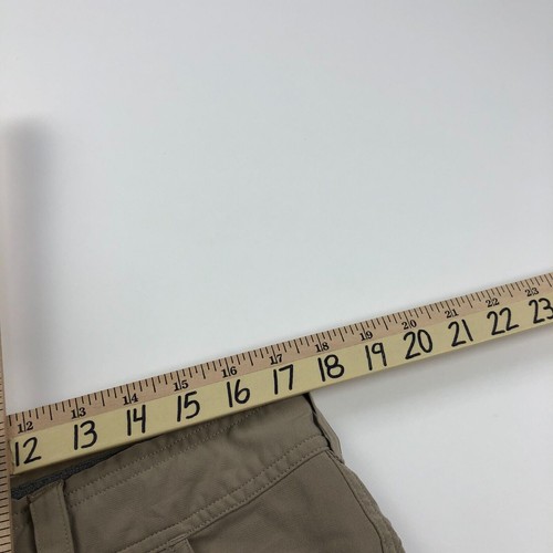 The North Face 12 (Fit 34W L) Hiking Camp Trek Capri Cargo Pants Beige - Picture 5 of 11