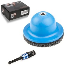 Radnabenschleifer 1/2" 150 mm Topfschleifer grob Entrosten Radnaben Bohrmaschine