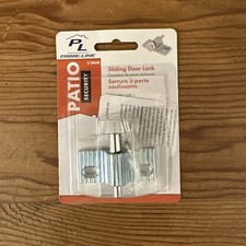 Prime-Line U 9848 Zinc-Plated Twist-In Style Sliding Patio Door Lock 1-9/16 in.