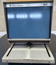 Bell & Howell SR-II Microfiche Reader Series 526 AVF-"RARE" - EUC - Tested/Works