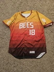 Salt Lake Bees Baseball Sunset Wilson Jersey Size 48 Men's #18 Game Worn