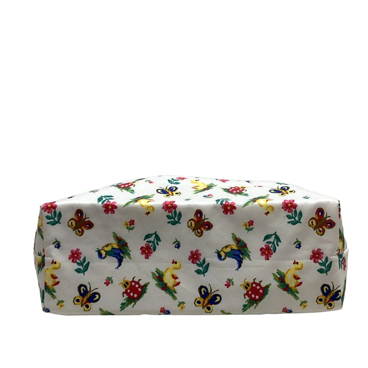 Auth FEILER - Cream Yellow Multi Polyester Synthe… - image 4