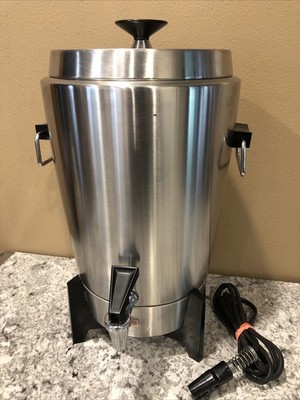 Vintage West Bend 12 30 Cup Automatic Stainless Steel Coffee Maker  7210E