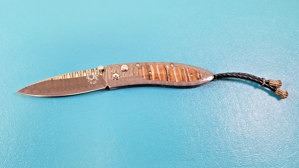 Cuchillo Plegable William Henry Modelo B05-DMTW Diamond Monarch HRC-67 TR576 Foto 2 de 4