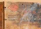 Vintage Austin Powder Co Black Pellet Powder Wooden Crate Box Cleveland Ohio — photo 3