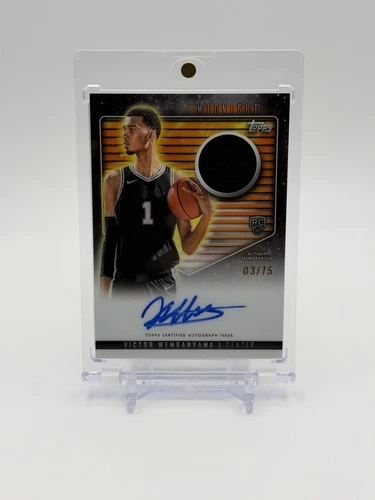Victor Wembanyama /75 RC On Card Autograph Chase Pack 🔥 PLEASE READ
