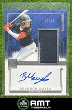 Brandon Mayea Patch Auto 2024 Panini Impeccable 72/99 Elegance Prospect Yankees