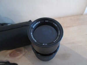 Ensinor MC Auto Zoom Macro f4.5 80-200mm Pentax-K (PK) Mount Lens + Case