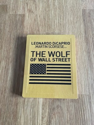 The Wolf of Wall Street - 2013 - Di Caprio Scorsese Blu Ray Steelbook gebraucht