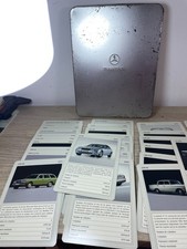 MERCEDES BOITE JEU LES ETOILES D'ARGENT 52 CARTES, BOITE METAL
