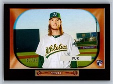 2020 Topps Archives #B55-8 A.J. Puk 1955 Bowman Archives Black #/99