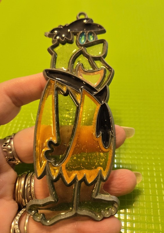 Fred Flinstone "Stainglass" Ornament