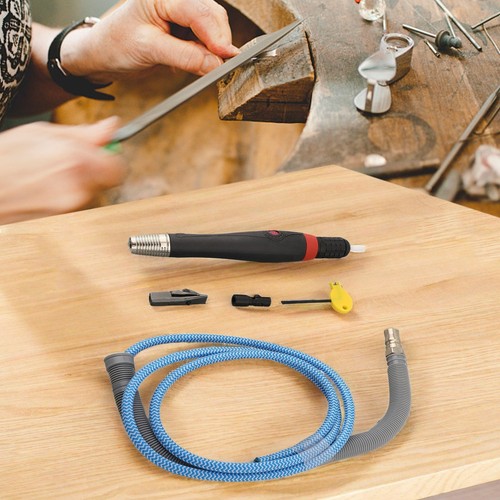 Air Grinder File Kit Pneumatic Die Grinder Pen Grinding Machine for Jade Carving - Picture 6 of 18
