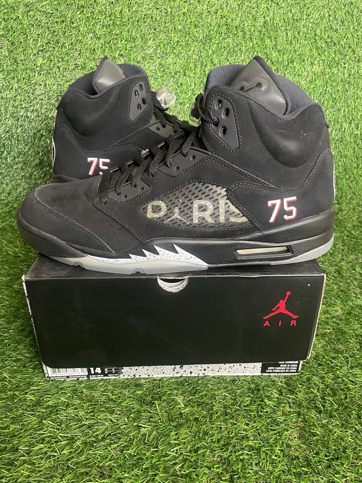 Nike Air Jordan 5 Retro Paris Saint Germain 2018 Size 14 Brand New image 3