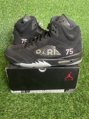 Size 14 - Paris Saint-Germain x Air Jordan 5 Retro Black for sale