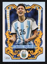 2023 Topps Argentina Fileteado Champions Nahuel Molina #CH-4 00e8