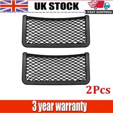 2x MOTORHOME CAMPER VAN CARAVAN CARGO STORAGE POCKET NETS 200x80MM ORGANISER
