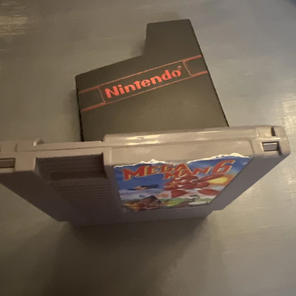 Original Nintendo Mega Man 6 NES Game Tested Confirmed Working Gamer must have - Image 4 of 4