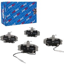 JAPKO BREMSBELÄGE SATZ VORDERACHSE PASSEND FÜR ALPINE V6 DACIA LOGAN SANDERO