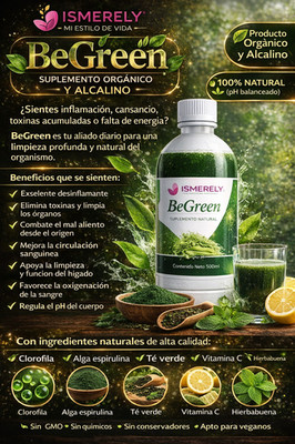 Ismerely Clorofila Liquida Oxigena y Depurar La Sangre Desintoxicar El Organismo