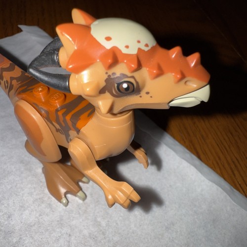 LEGO Stygimoloch Jurassic World Dinosaur Rare Black Spikes On Head - Picture 6 of 9