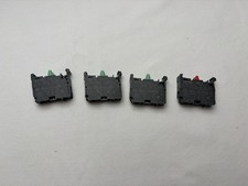 Lot of 4 New AB Allen Bradley 800F-X10 800F-X01 Ser. A Contact Blocks , 10 A