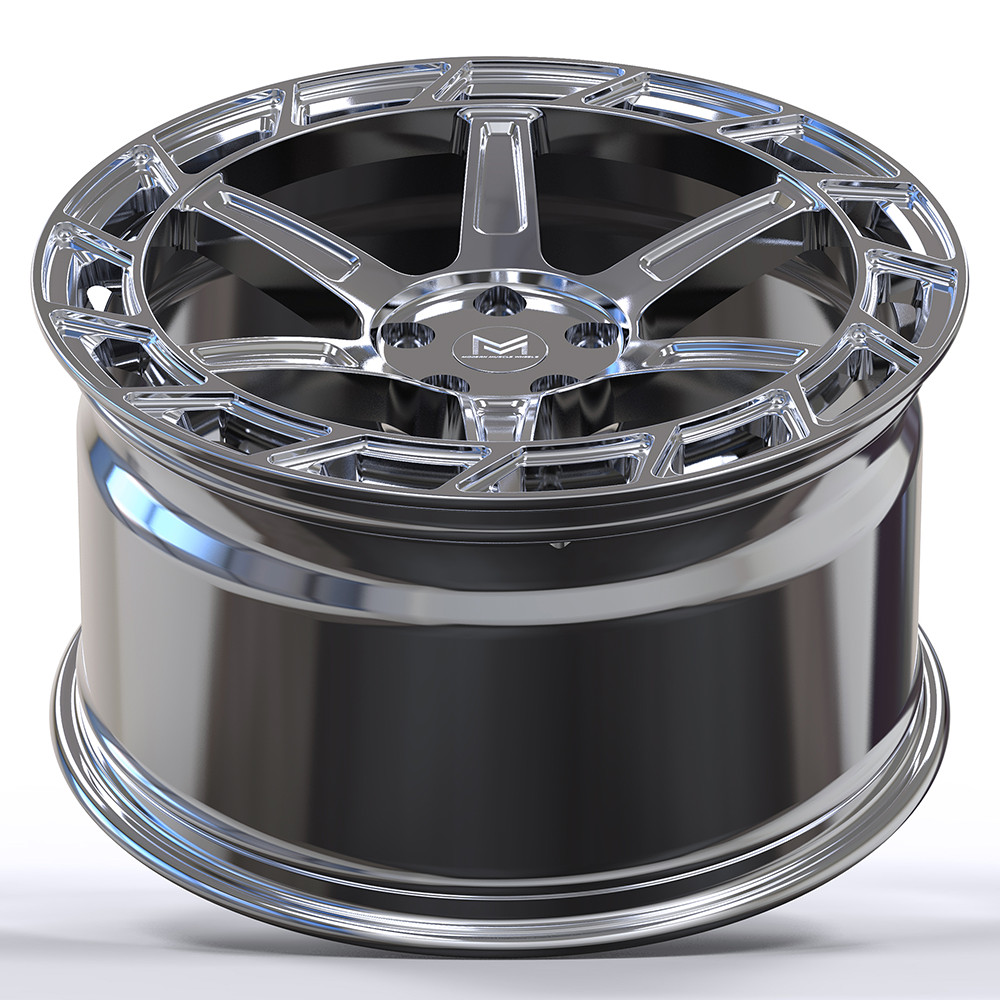 20"/21" Modern Muscle AX-6 Chrome Wheels for Lamborghini Huracán (2014–2025+)