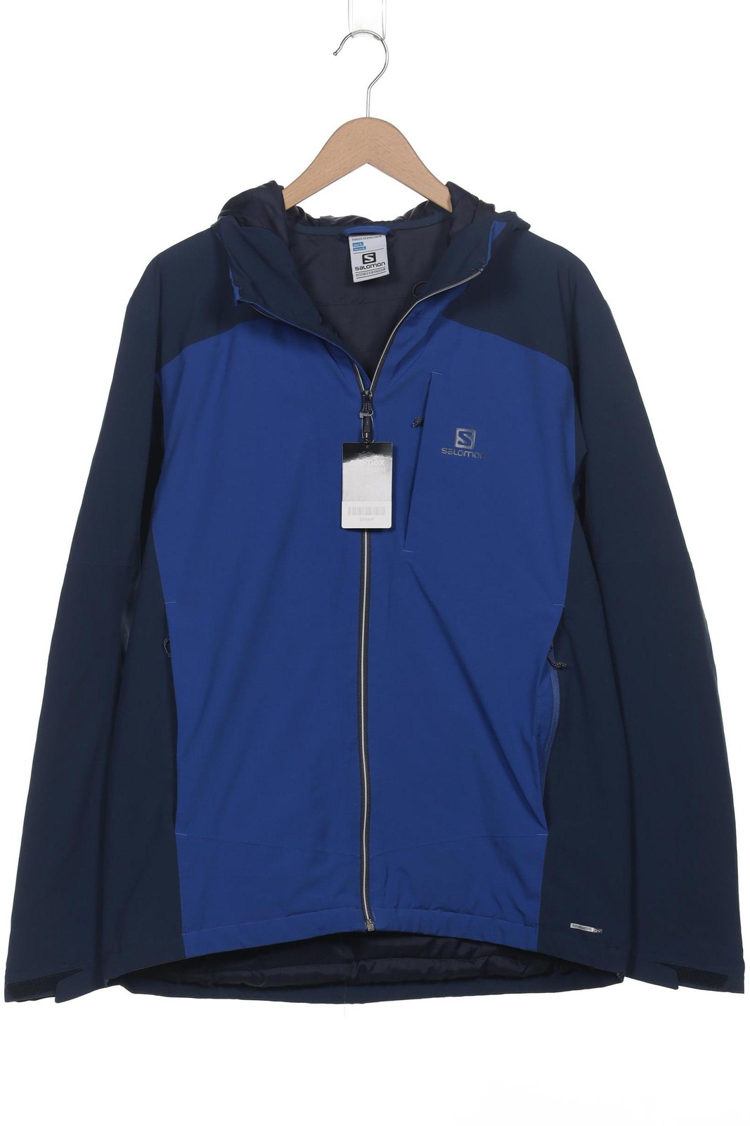 SALOMON giacca donna giacca anorak jacket cappotto corto taglia L blu navy #0nua6zr