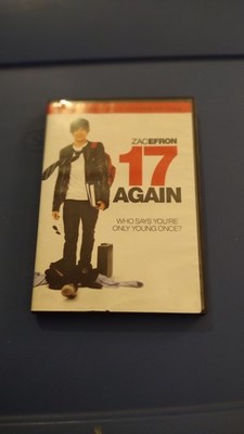 17 Again DVD 2009 Widescreen & Full-Screen Edition Zac Efron Matthew Perry