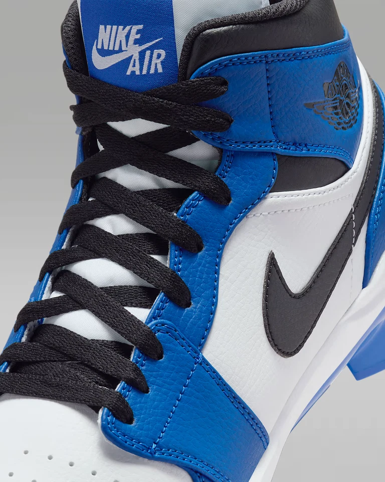 Botines de béisbol Jordan 1 retro MCS (talla 10) "azul real/blanco/negro" para hombre Foto 4 de 4