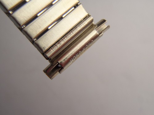 16-21mm HADLEY-ROMA Two-Tone Stainless-Steel Watchband, Flexible, MB7047TT New - Picture 5 of 24