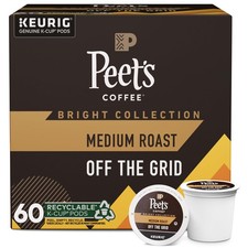 Peet's Coffee, Medium Roast Keurig KCup Pods, 100 Arabica Coffee Off The Gr...