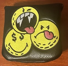 Emoji Mallet Putter Head Cover - New